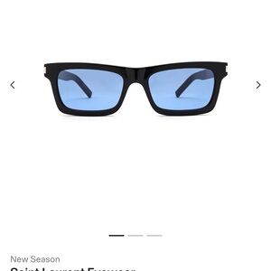 Saint Laurent Black Frame Eyewear